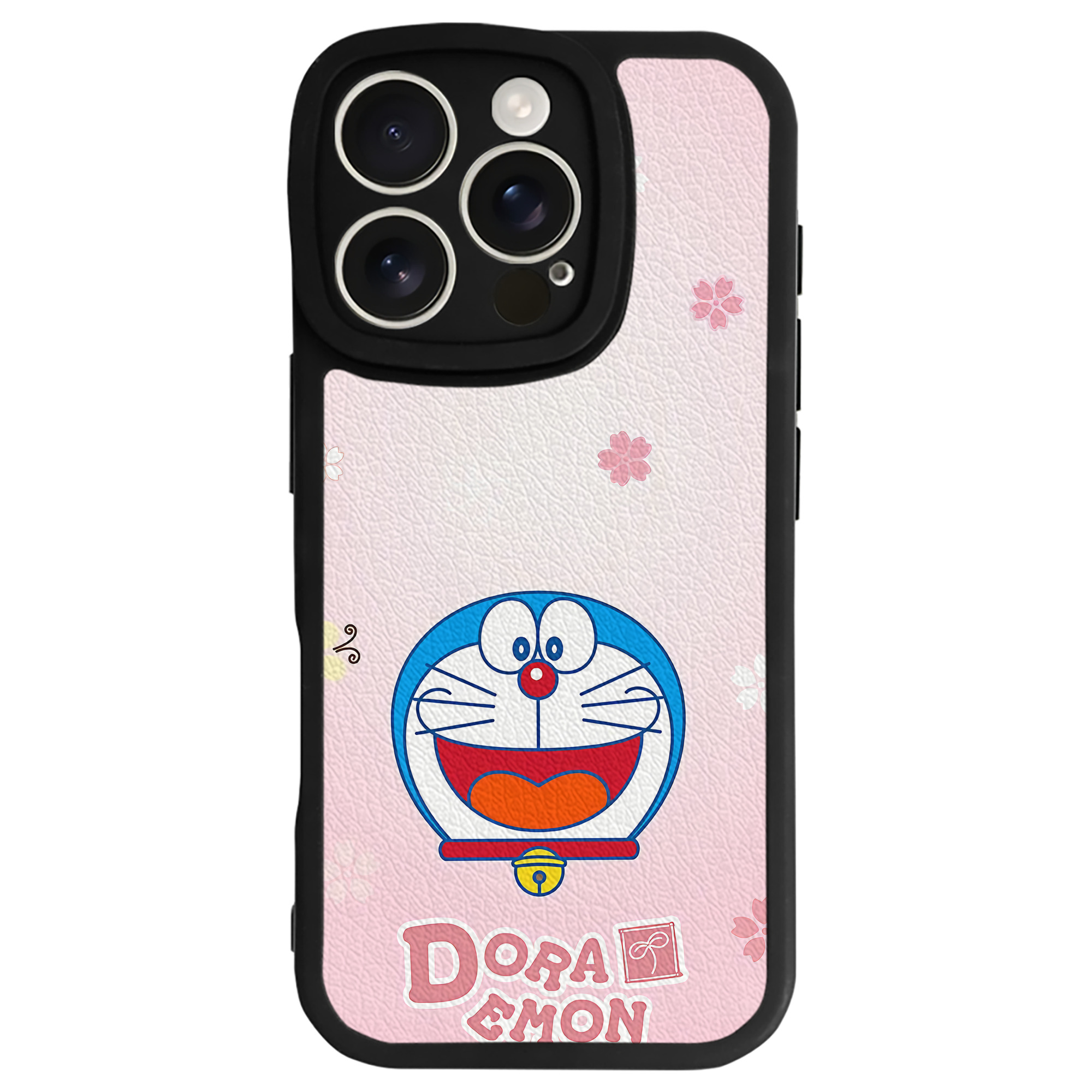 （画像用） ドラえもん Doraemon 【iPhone 16シリーズ対応】シリコンスマホケース（レザー調） 材質：シリコン